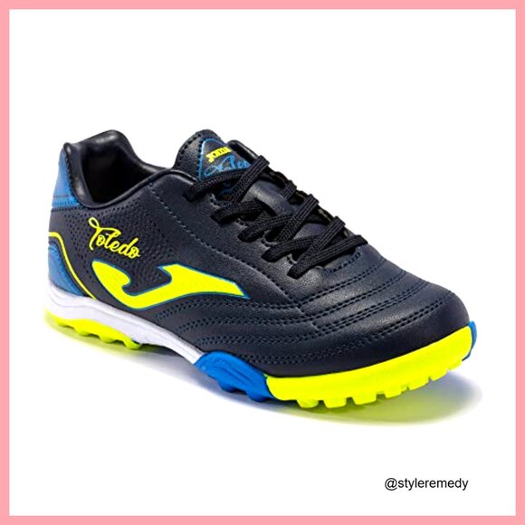 Synthetic Athletic Sneakers with Rubber Sole for Soccer